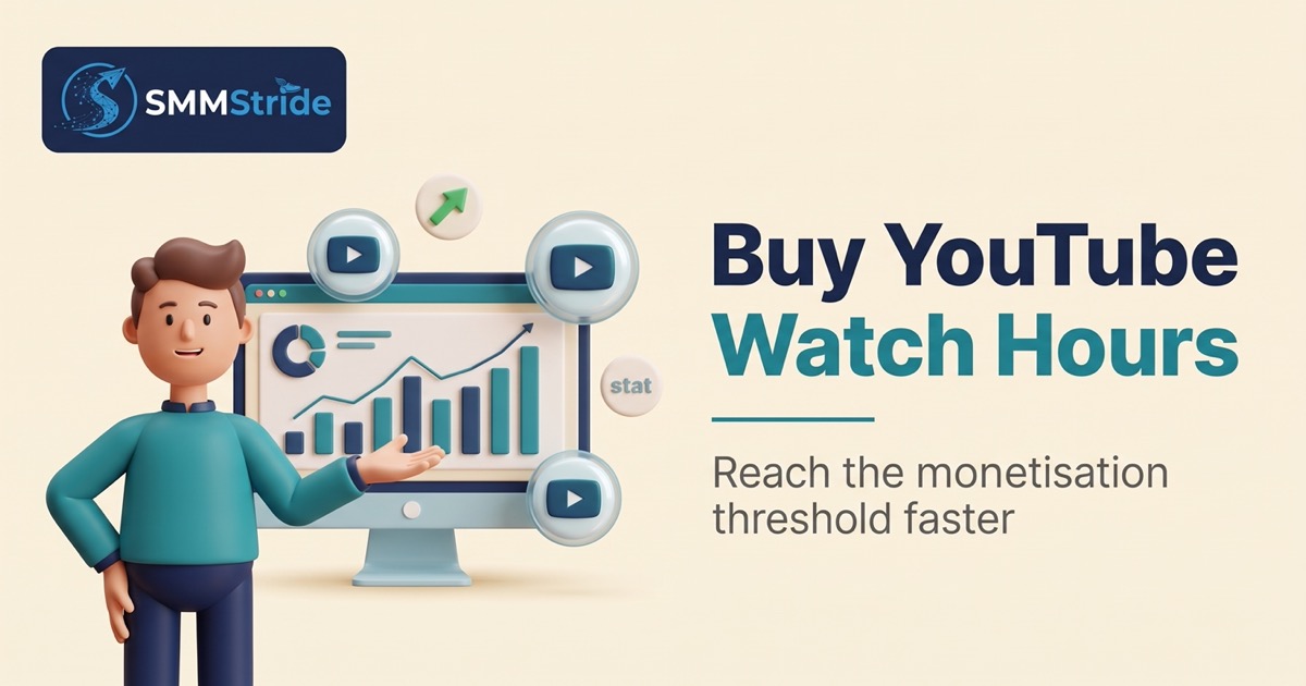 Buy YouTube Watch Hours — Reach Monetisation Threshold Faster