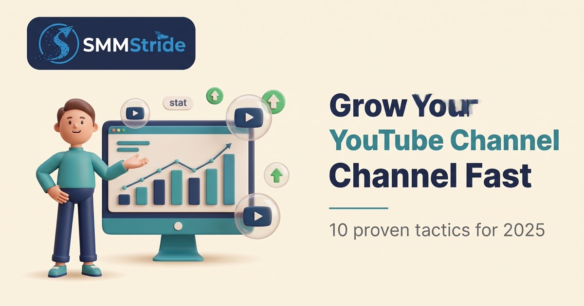 How to Grow Your YouTube Channel Fast in 2025 — 10 Proven Tactics