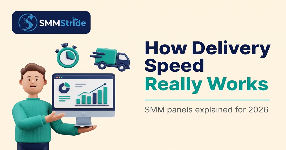 How SMM Panel Delivery Speed Actually Works in 2026