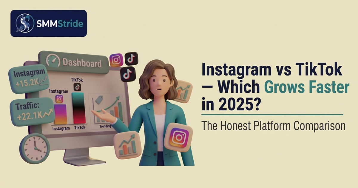 Instagram vs TikTok — Which Platform Grows Faster in 2025?