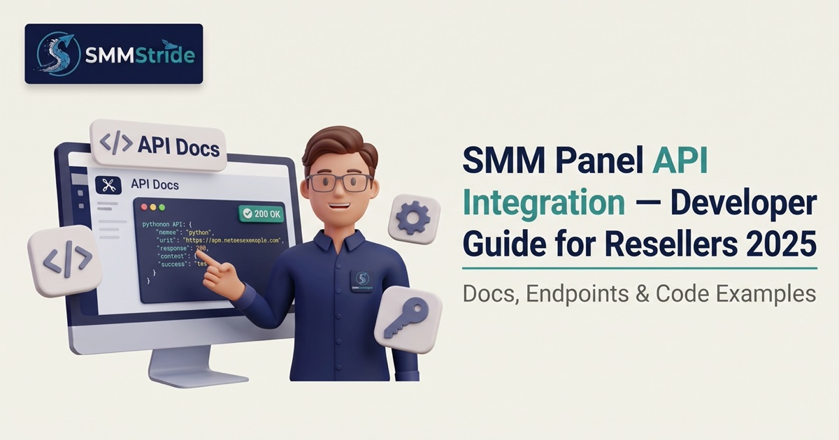 SMM Panel API Integration — Developer Guide for Resellers 2025